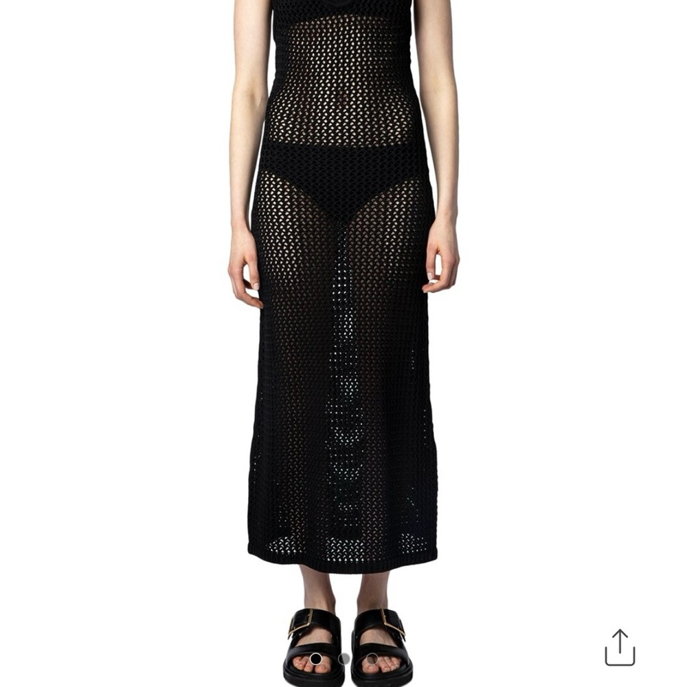 Zadig & Voltaire Black Maxi Dress